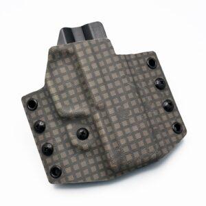 Desert Night Camo pattern Pancake OWB Kydex Holster for Sig Sauer P365 XMacro Comp.