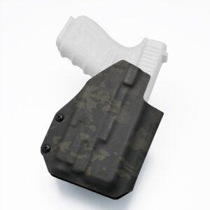 Kydex IWB Holster Right Hand For Glock 19 With Olight Baldr Pro - Gun & Flower