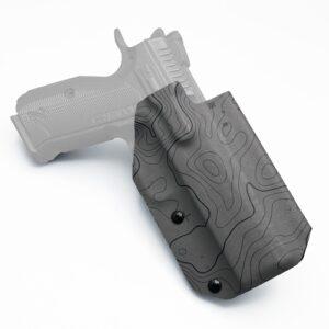 ซองพกนอก KYDEX ถนัดขวา สำหรับปืน CZ Shadow 2 ลาย Topography
