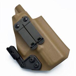 ซองพกใน Custom KYDEX ปืน Glock 19 สี Coyote พร้อมติดตั้ง Modwing เพื่องานพกซ่อน