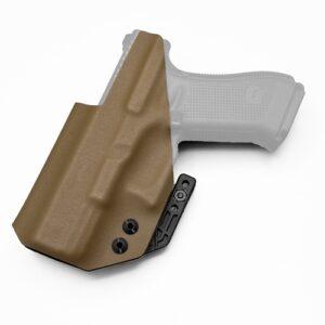 ด้านหลังซองพกใน KYDEX สำหรับ Glock 19 / 19X / 45 สี Coyote