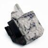 ซองพกใน KYDEX ปืน Glock 43X Rail ลาย Great White Shark on Basketweave