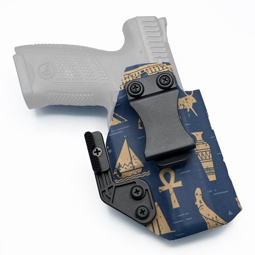 CZ P-10 C Quick Clip Inside the Waistband (IWB) KYDEX Holster with Modwing Concealment Claw