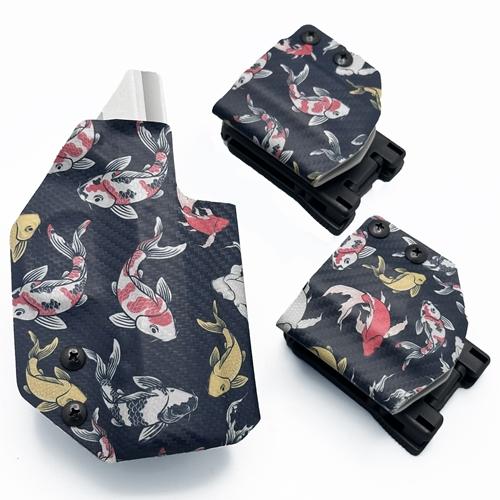 CZ Shadow 2 Compact / Carry OWB KYDEX Holster Taco Style with Single Mag Carrier