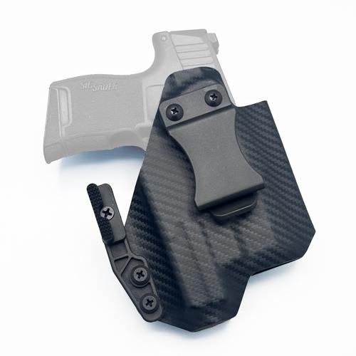 SIG Sauer P365 micro-compact Olight Baldr S with Olight P365 Rail Mount Quick Clip IWB KYDEX Holster with Light-Bearing Modwing