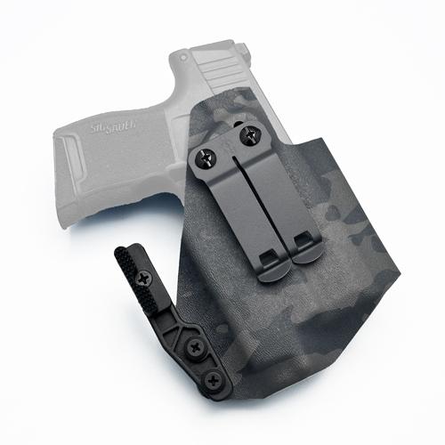 SIG Sauer P365 micro-compact Olight Baldr S with Olight P365 Rail Mount DCC Monoblock IWB KYDEX Holster with Light-Bearing Modwing