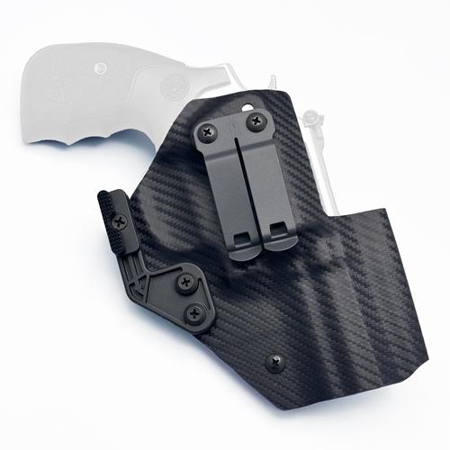 Smith & Wesson L-Frame Model 686 Plus 3" 3-5-7 with 7 rounds - DCC Monoblock IWB KYDEX Holster with AIWB Modwing