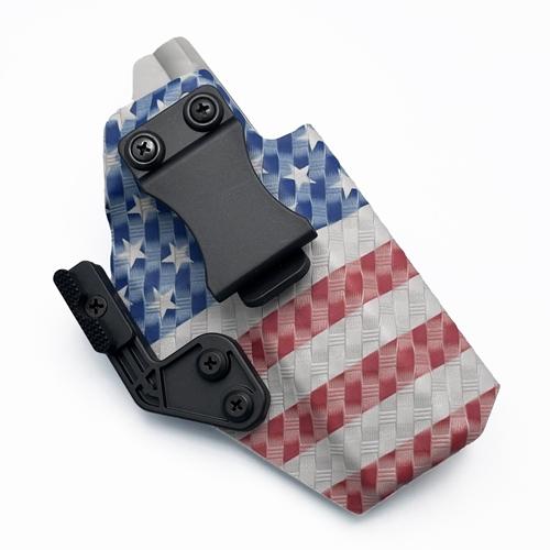 Rock Island M1911 A1/A2 TAC ULTRA FS Quick Clip IWB KYDEX Holster with AIWB Modwing