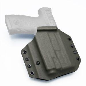 Pancake OWB KYDEX Holster for CZ P-10 C equipped with Olight Baldr S.