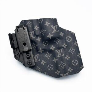 ซองพกใน KYDEX ถนัดขวา สำหรับปืนลูกโม่ S&W N-Frame 3 นิ้ว ลาย LV Eclipse หนา .080 นิ้ว ติดตั้ง Ulticlip XL และ Modwing ลด printing