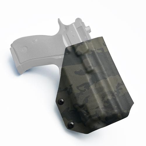 OWB Taco style CZ P-01 holster compatible with Streamlight TLR-7A (ซองพกนอกแบบ Taco สำหรับ CZ 75 P-01 TLR-7A)