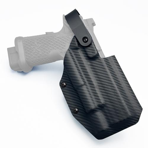 Light-bearing Staccato XC holster for Olight Baldr Pro R Level 2 (ซองพกนอก OWB Level 2 สำหรับ Staccato XC ใส่ Olight Baldr Pro R)