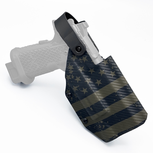 Level 2 Staccato XC holster with Surefire X300 light (ซองพกนอก Staccato XC Surefire X300 OWB Level 2)