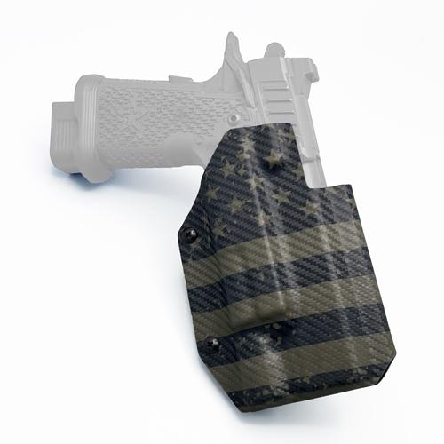 Right-handed Staccato XC holster with Surefire X300 OWB Taco style (ซองพกนอก Staccato XC X300U Taco Style ถนัดขวา)
