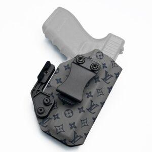 IWB KYDEX holster for Glock 19 in LV Eclipse Reverse pattern with FOMI Clip and Modwing (ซองพกใน KYDEX สำหรับ Glock 19)